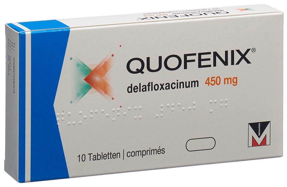 Quofenix cpr 450 mg blist 10 pce