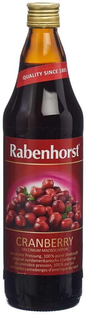 Rabenhorst jus de canneberge pure