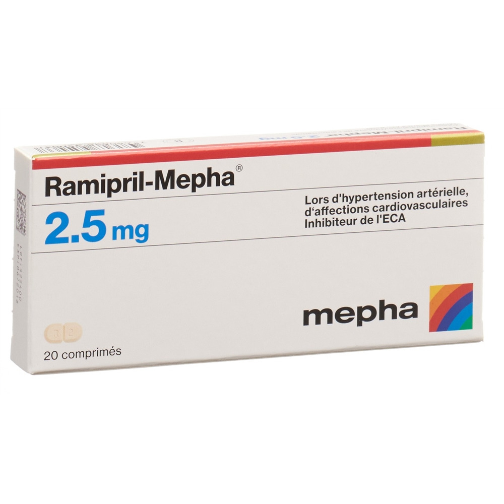 RAMIPRIL Mepha 2.5 mg, image 2 sur 2