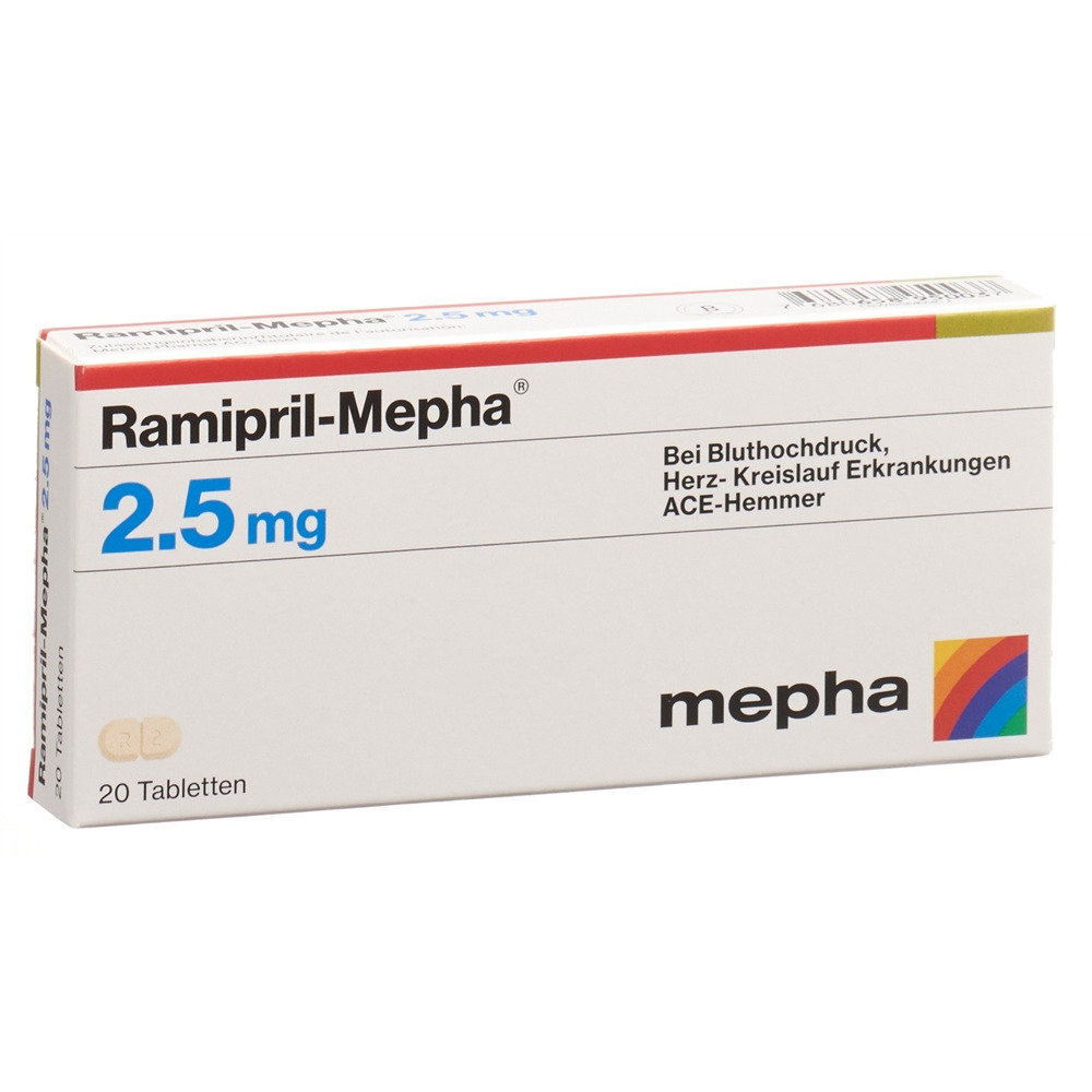 RAMIPRIL Mepha 2.5 mg, image principale