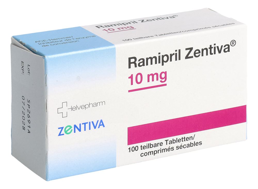 RAMIPRIL Zentiva 10 mg, image principale