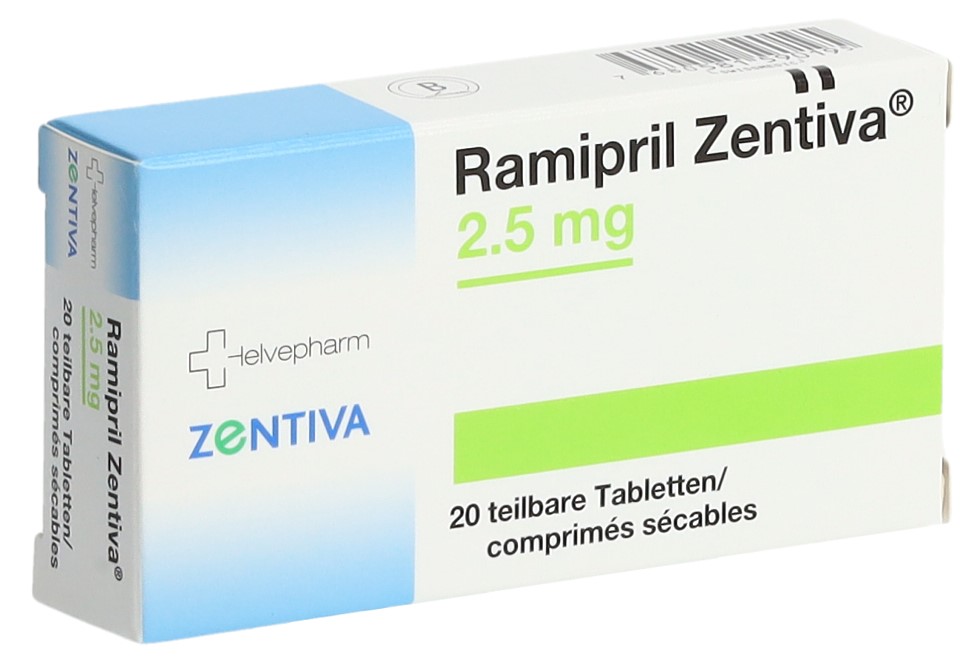 RAMIPRIL Zentiva 2.5 mg, image principale
