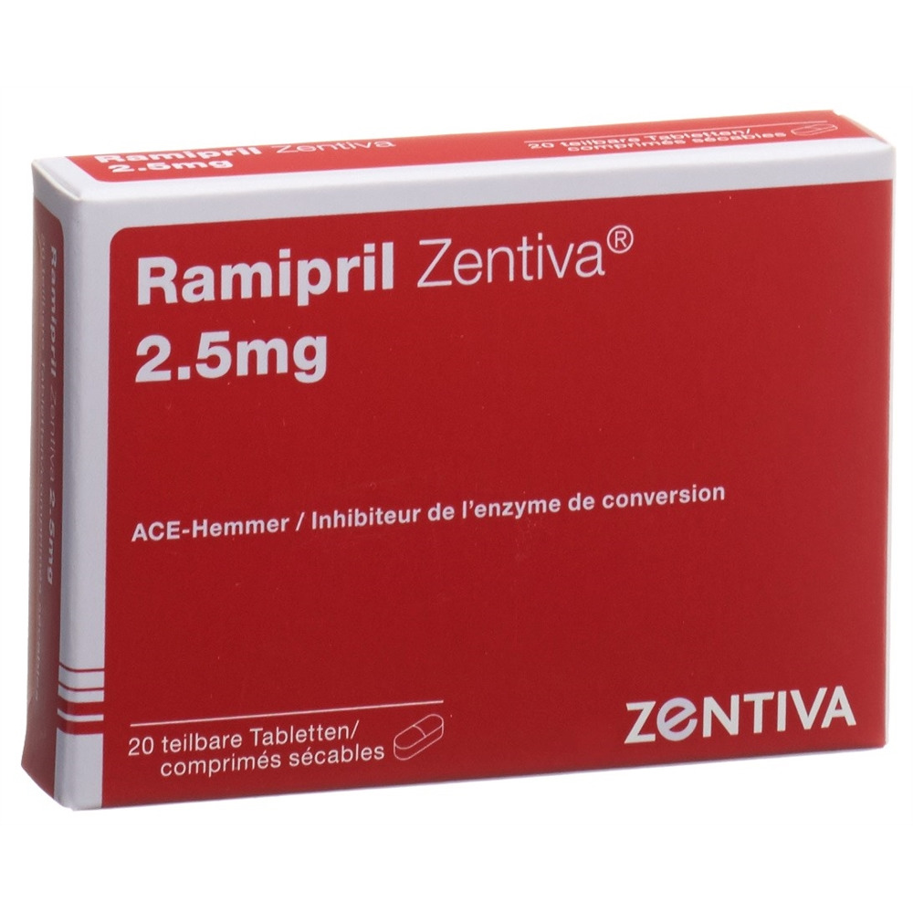 RAMIPRIL Zentiva 2.5 mg, Hauptbild