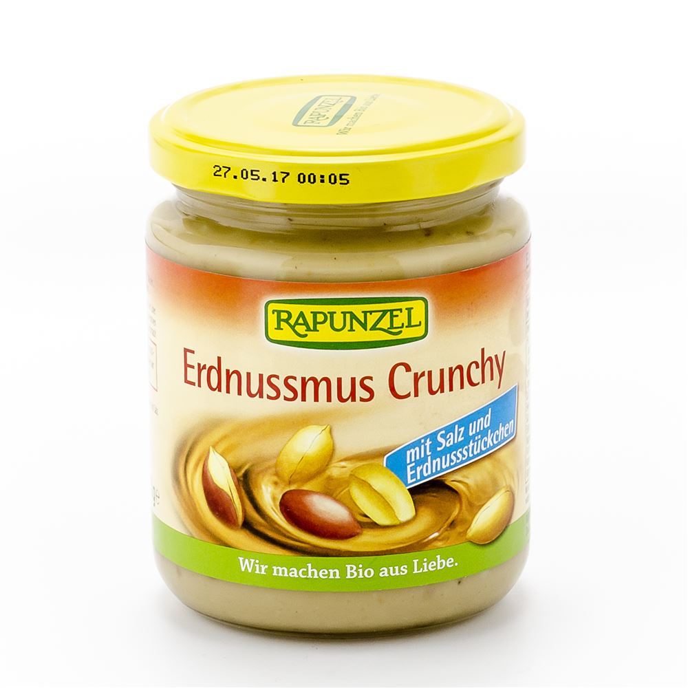 RAPUNZEL Erdnussmus Crunchy mit Salz
