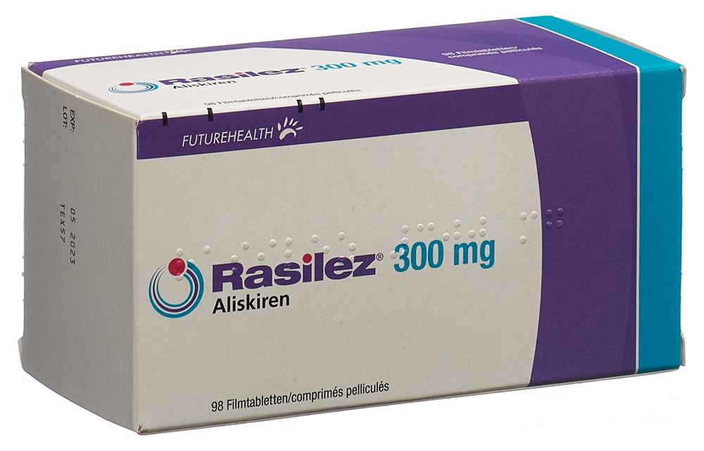 Rasilez cpr pell 300 mg blist 98 pce, image principale
