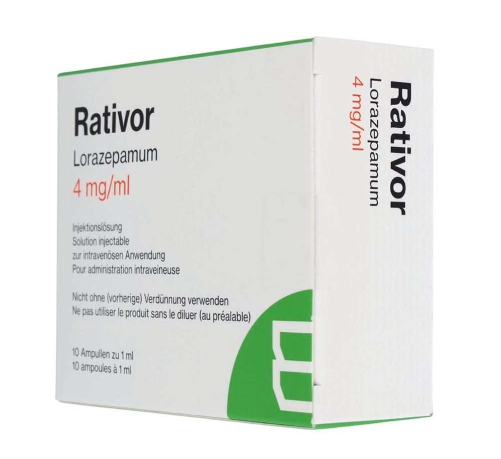 RATIVOR sol inj 4 mg/ml amp 1 ml, image principale