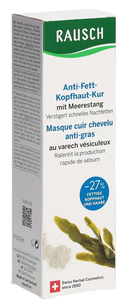 RAUSCH masque cuir chevelu anti-gras