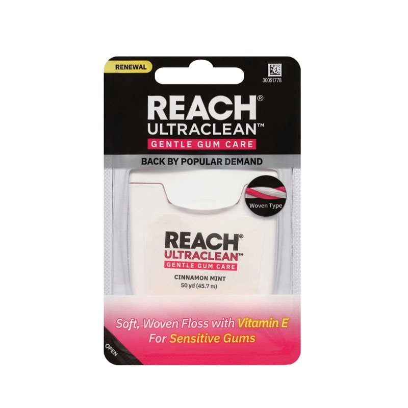 REACH ultraclean gentle gum care floss