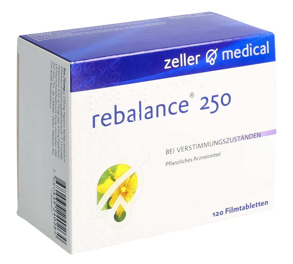 REBALANCE cpr pell 250 mg blist 120 pce, image principale