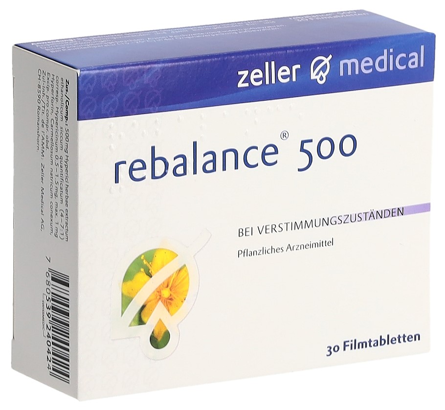 REBALANCE cpr pell 500 mg blist 30 pce, image principale