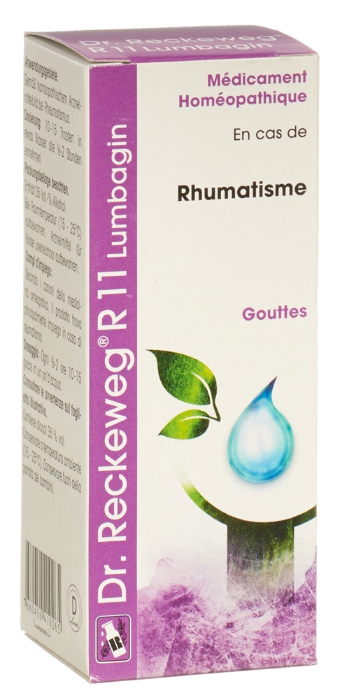 RECKEWEG R11 Lumbagin, image 2 sur 2