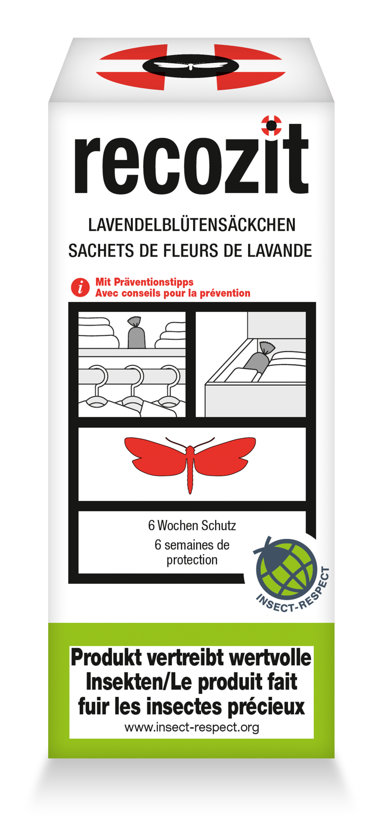 RECOZIT sachets de fleurs de lavande
