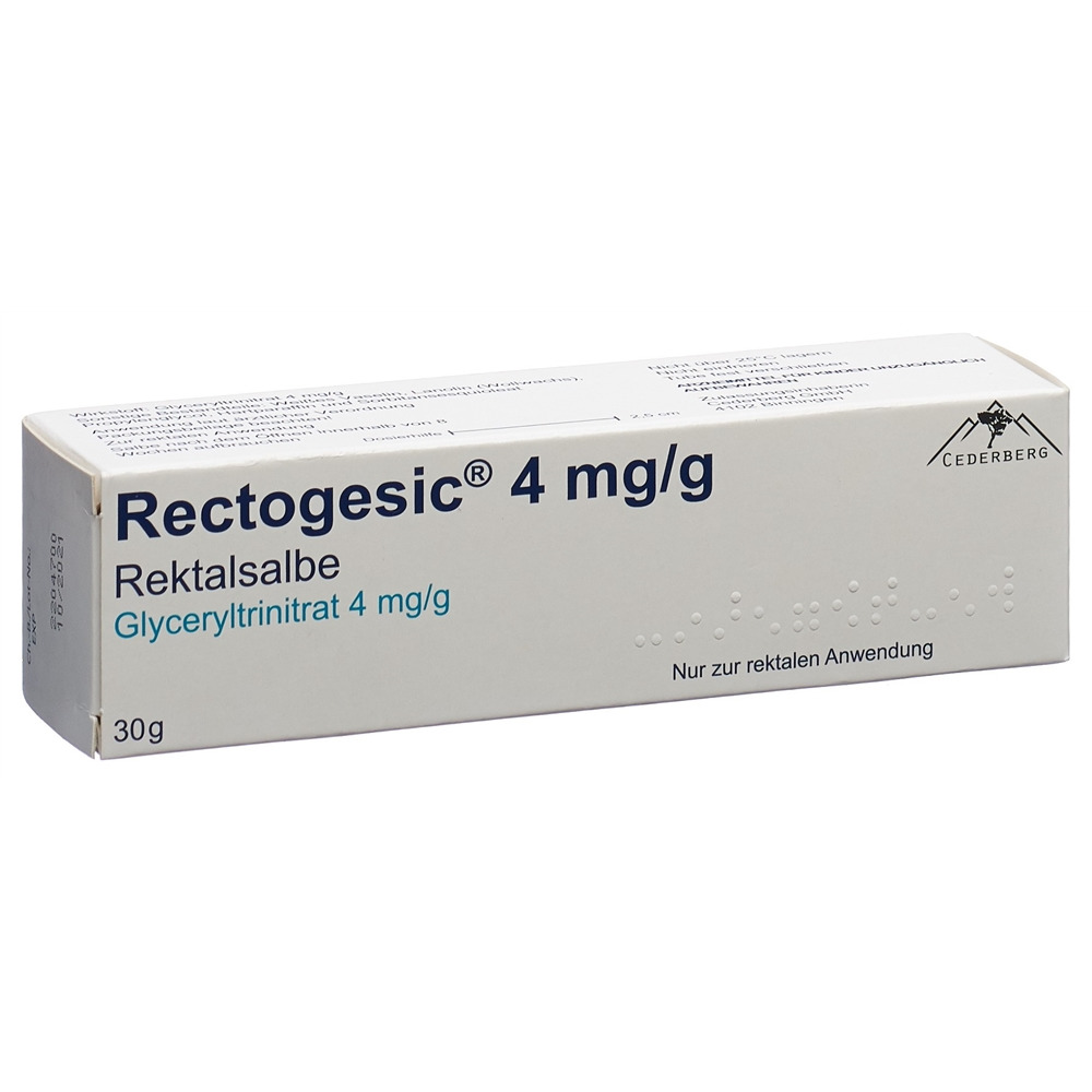 RECTOGESIC ong 4 mg/g tb 30 g, image principale