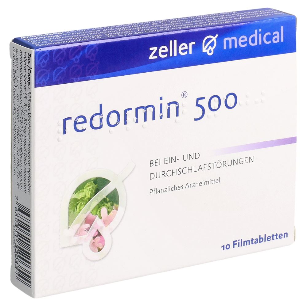 REDORMIN cpr pell 500 mg blist 10 pce