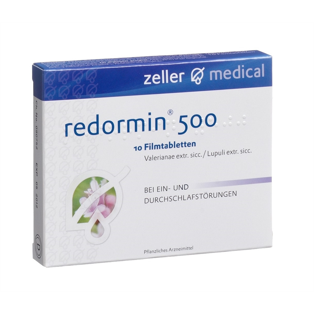 REDORMIN Filmtabl 500 mg Blist 10 Stk