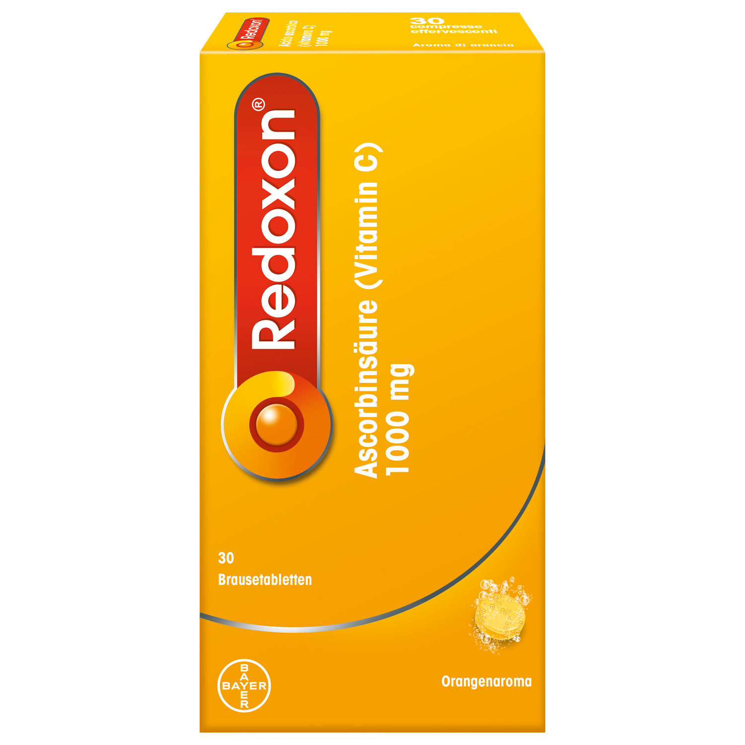 REDOXON cpr eff 1 g orange bte 30 pce, image principale