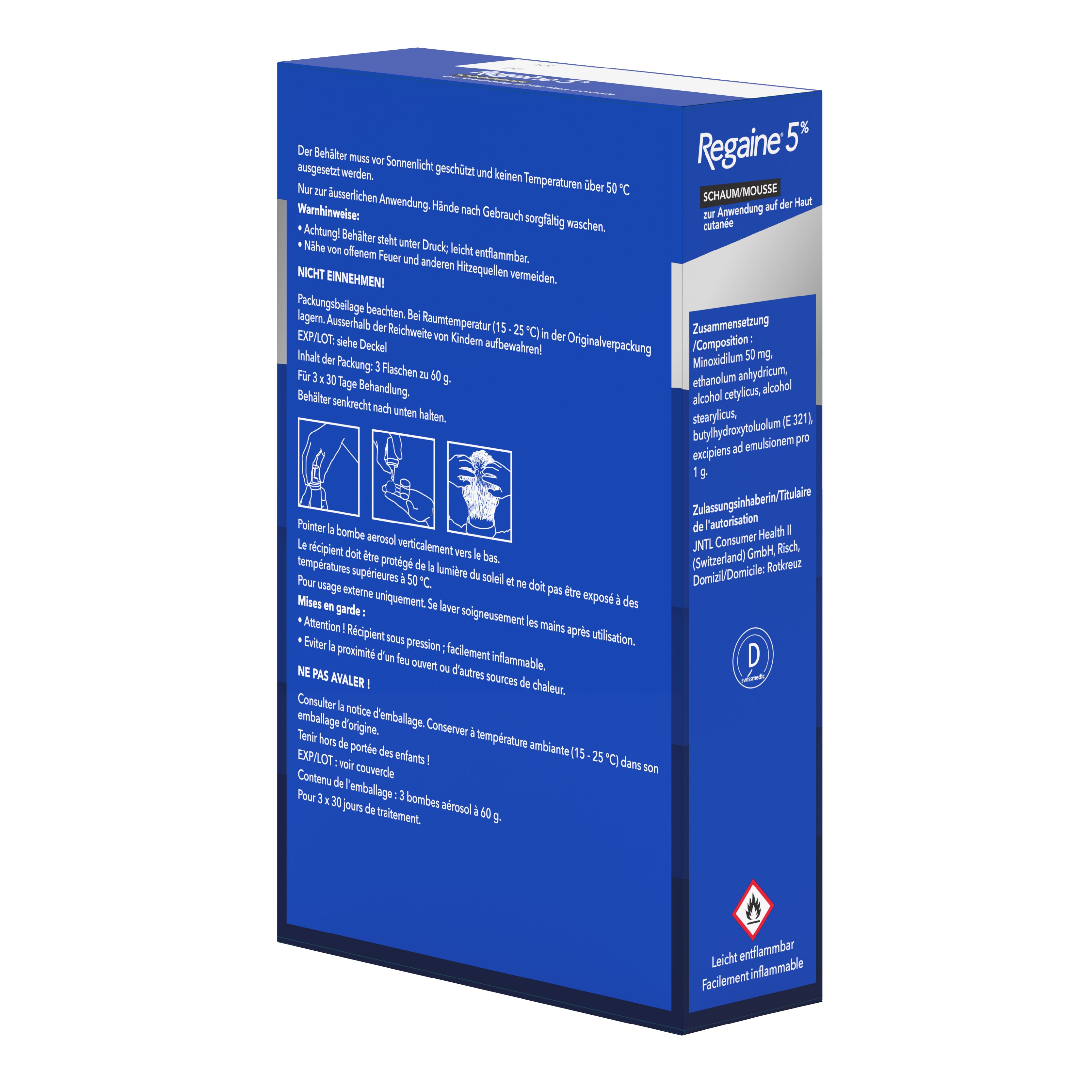 REGAINE Schaum 5 % Fl 60 ml, Bild 4 von 5