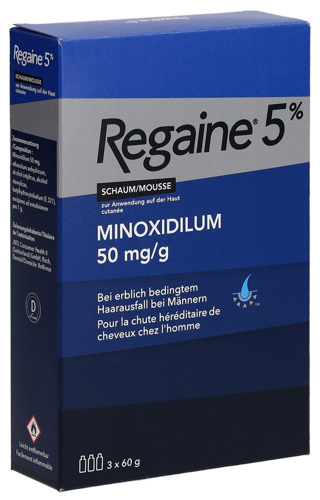 REGAINE Schaum 5 % Fl 60 ml