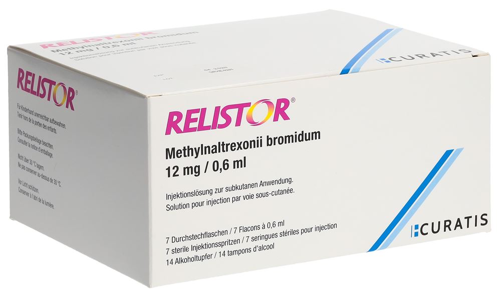 Relister RELISTOR Inj Lös 12 mg/0.6ml Durchstf 7 Stk | Coop Vitality Apotheke