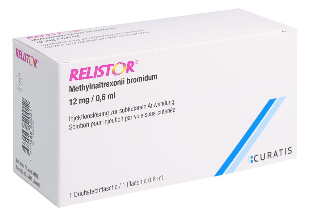RELISTOR sol inj 12 mg/0.6ml flac 1 pce, image principale