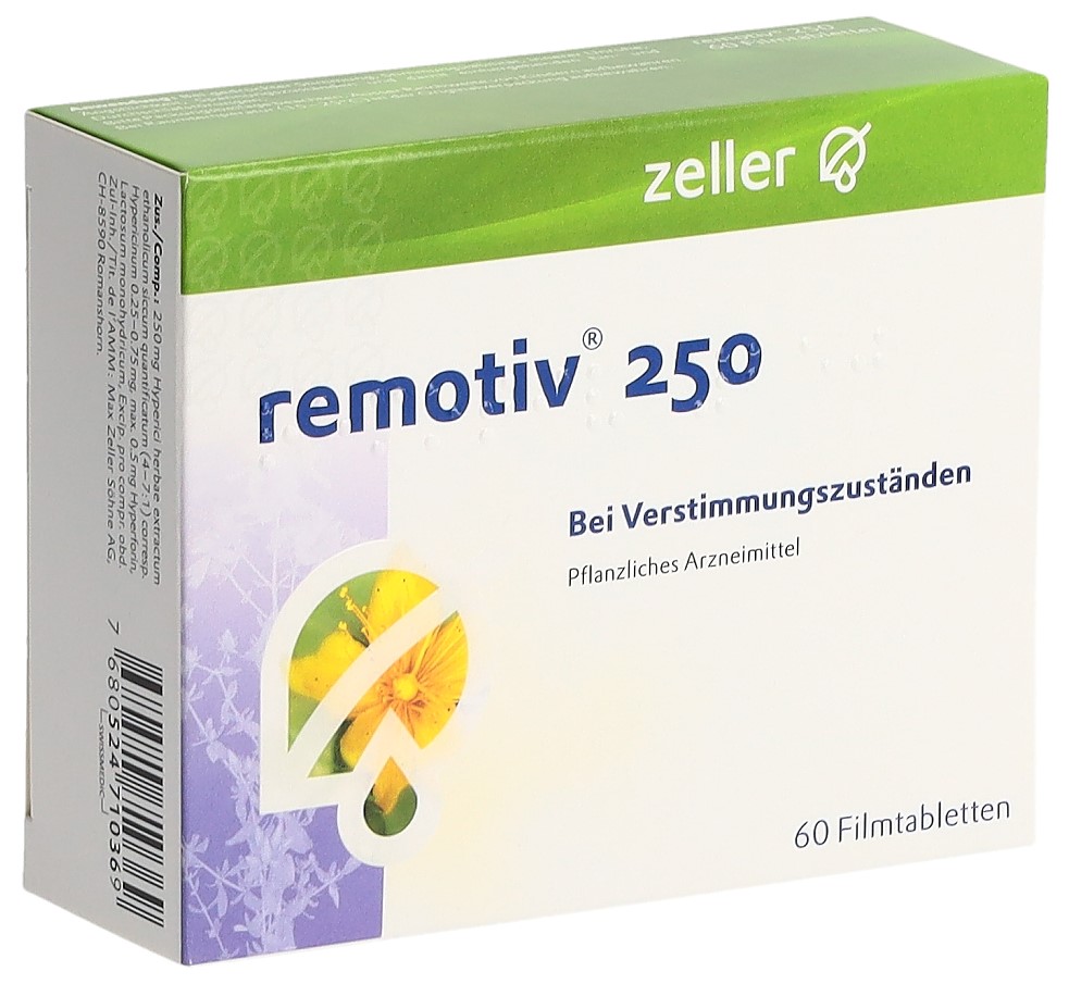 REMOTIV Filmtabl 250 mg Blist 60 Stk, Hauptbild