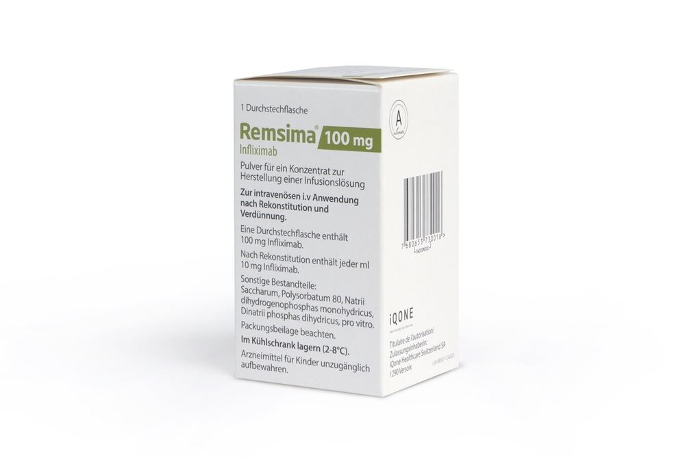 REMSIMA Trockensub 100 mg Durchstf 1 Stk, Hauptbild