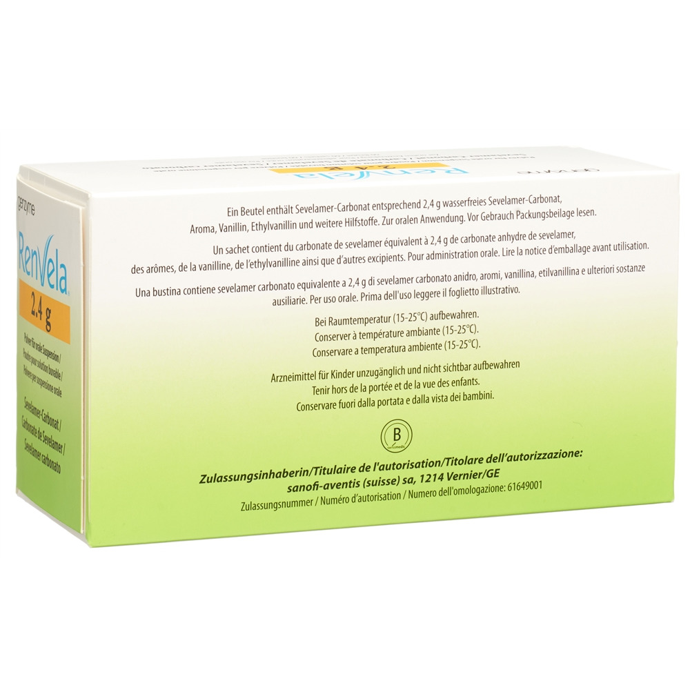 RENVELA Plv 2.4 g Btl 60 Stk, Bild 2 von 2