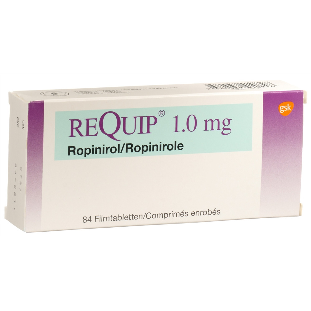 REQUIP cpr pell 1 mg blist 84 pce, image principale