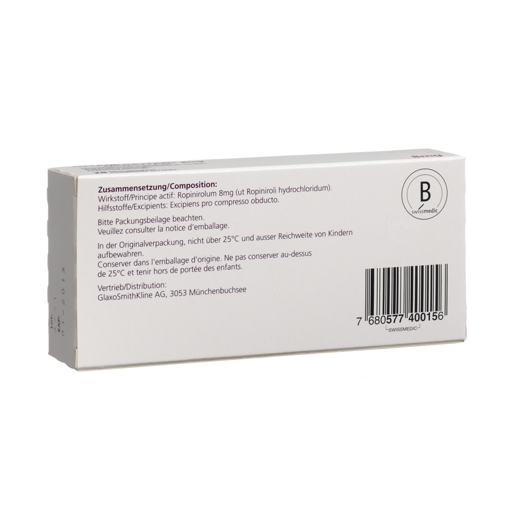 REQUIP Modutab 8 mg, Bild 2 von 2