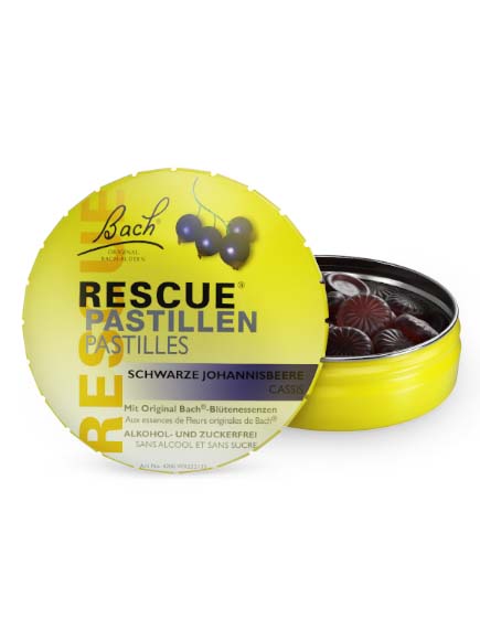 RESCUE Pastillen Blackcurrant 50 g