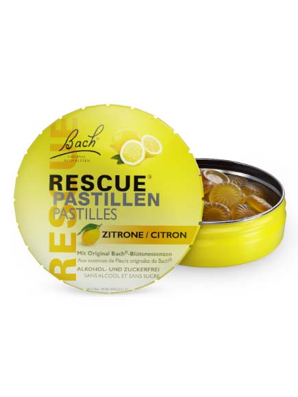 RESCUE Pastillen Zitrone Ds 50 g