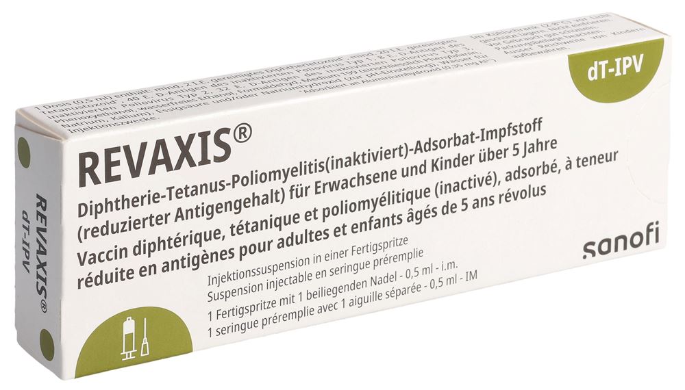 REVAXIS Inj Susp mit 1 separaten Nadel Fertspr 0.5 ml