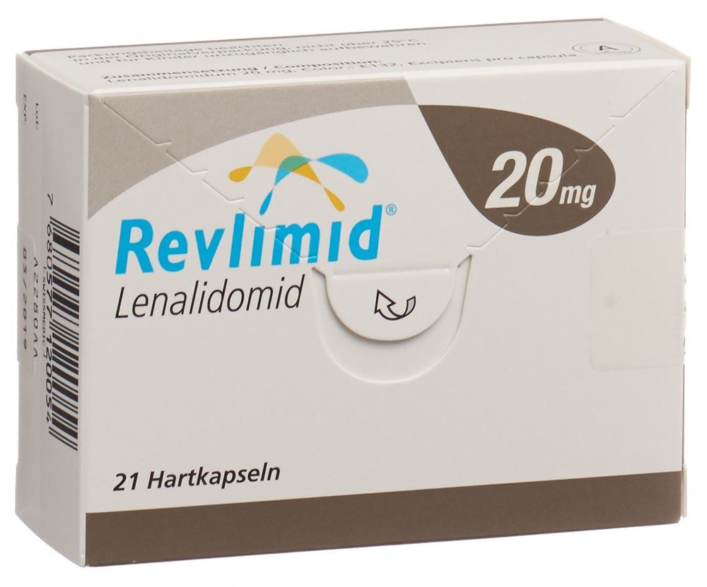 REVLIMID caps 20 mg blist 21 pce, image principale