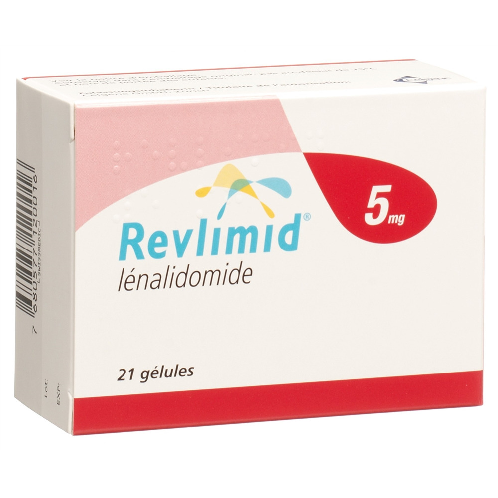 REVLIMID Kaps 5 mg Blist 21 Stk, Bild 2 von 2