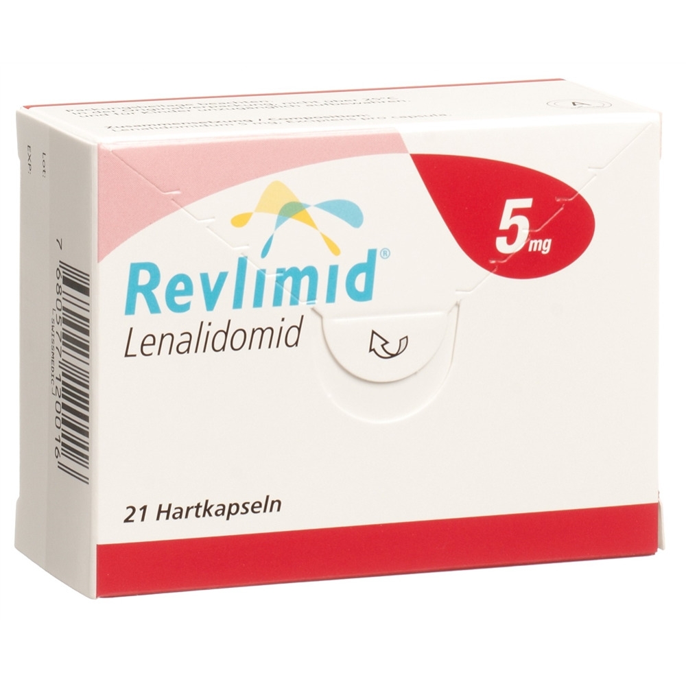 REVLIMID Kaps 5 mg Blist 21 Stk, Hauptbild