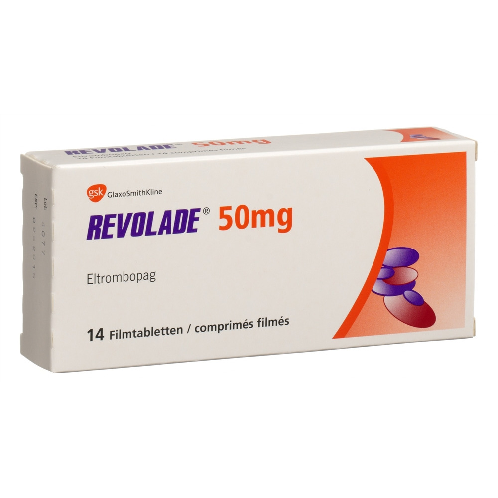 REVOLADE cpr pell 50 mg blist 14 pce, image principale