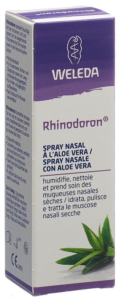 RHINODORON spray nasal à l'aloe vera spr nasal 20 ml, image 4 sur 5