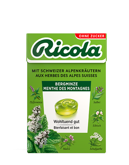 Ricola Bergminze Kräuterbonbons