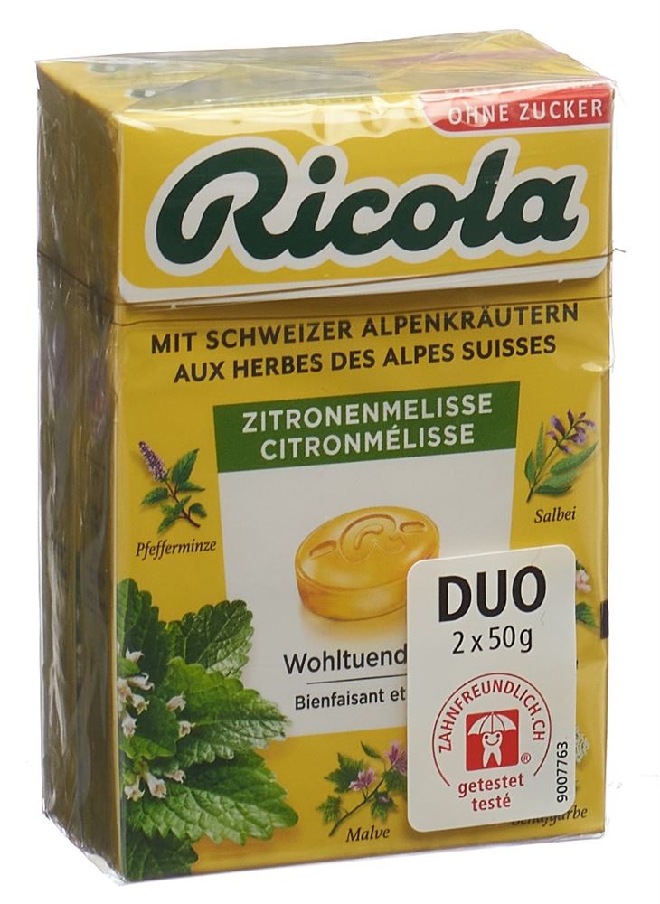 Ricola bonbons aux herbes