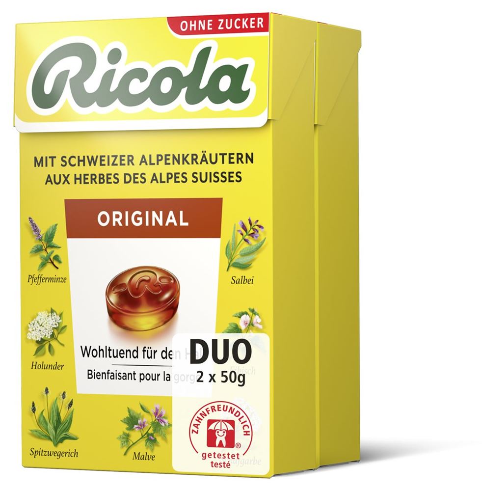 Ricola bonbons aux herbes