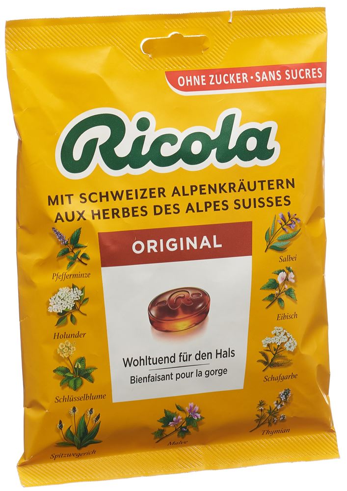 Ricola bonbons aux herbes