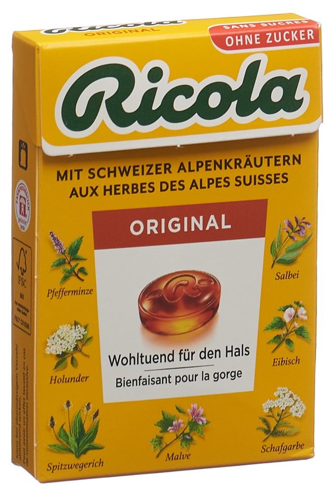 Ricola Kräuterbonbons, Hauptbild
