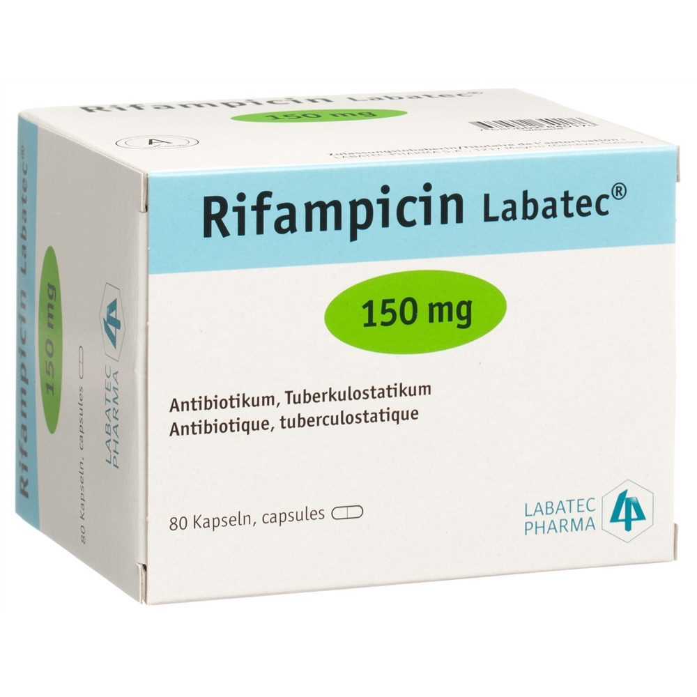 RIFAMPICINE Labatec 150 mg, Hauptbild