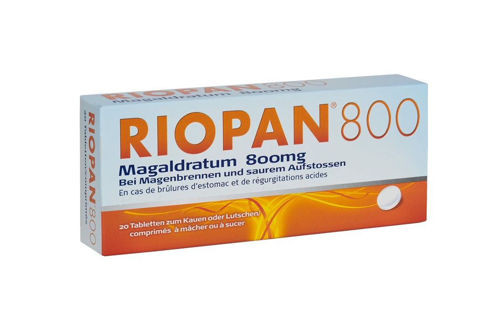 RIOPAN cpr 800 mg blist 20 pce, image principale