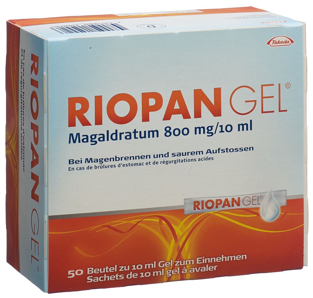 RIOPAN gel 800 mg sach 10 ml