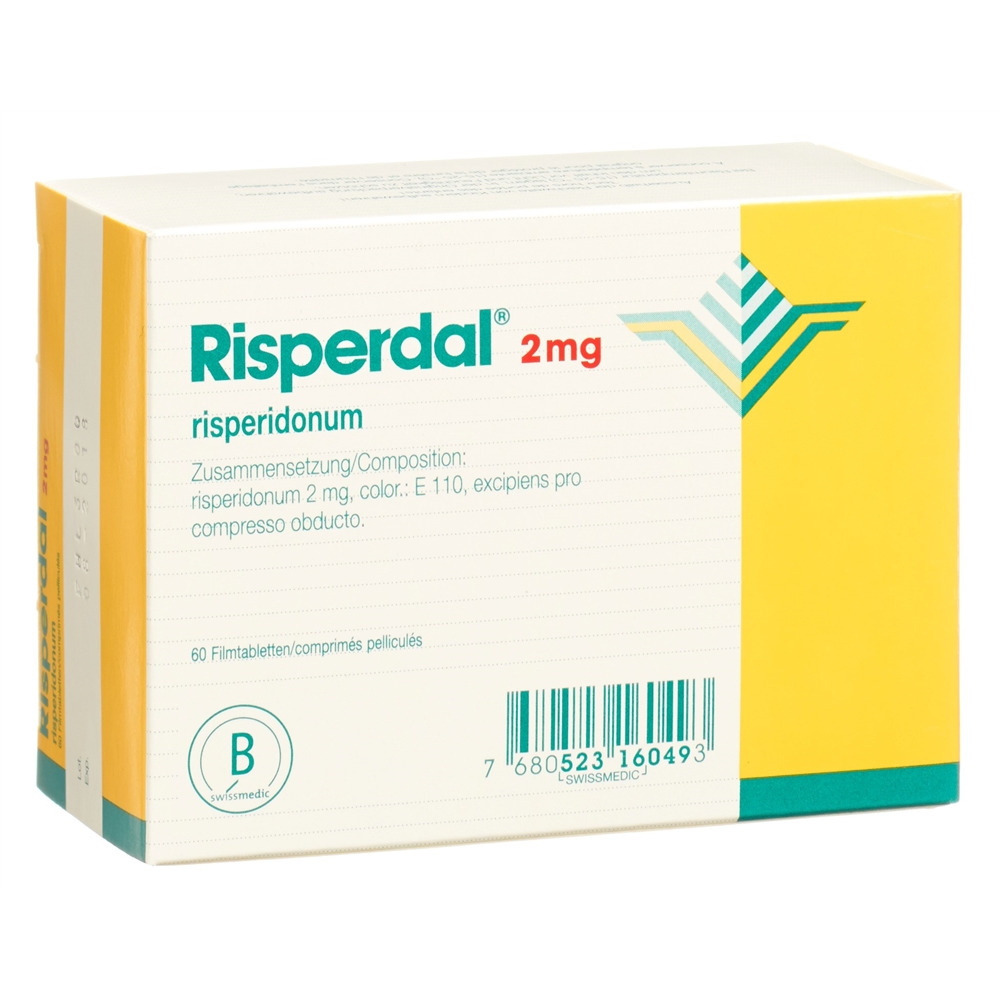RISPERDAL Filmtabl 2 mg Blist 60 Stk, Bild 2 von 2