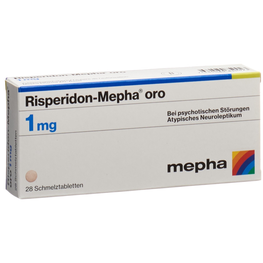 Risperidon-Mepha oro 1 mg, image principale