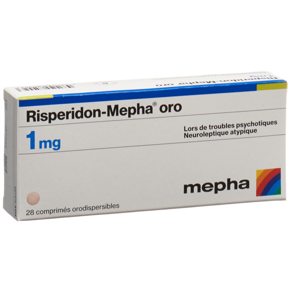 Risperidon-Mepha oro 1 mg, Bild 2 von 2