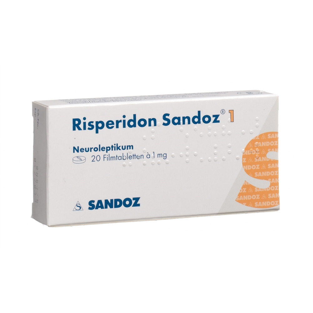 RISPERIDONE Sandoz 1 mg, Hauptbild