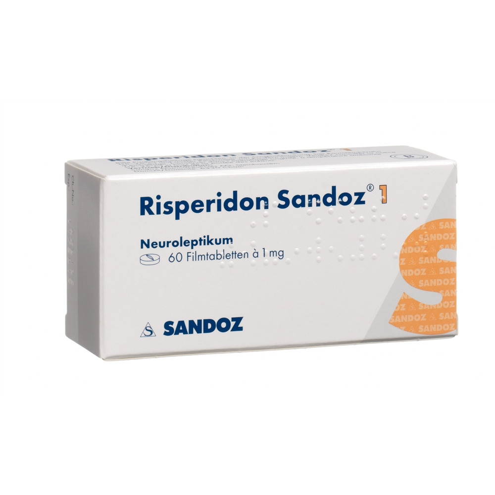 RISPERIDONE Sandoz 1 mg, Hauptbild